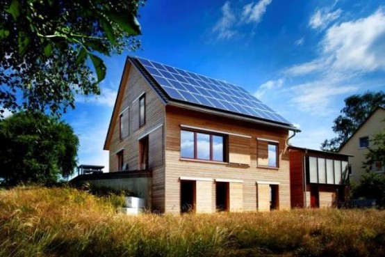 Smart Wooden House Built With Beech Wood Plugs