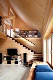 Smart Wooden House Built With Beech Wood Plugs