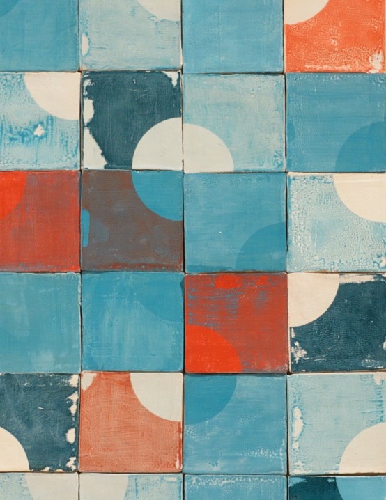 Smink Tiles Made Using Wabi Sabi Principles