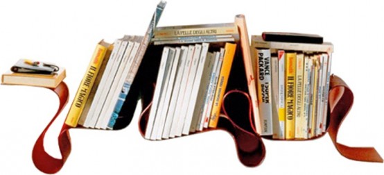 Snake Shaped Versatile Bookshelf