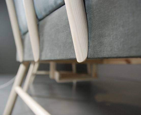 Sofa Portraying A Human's Life