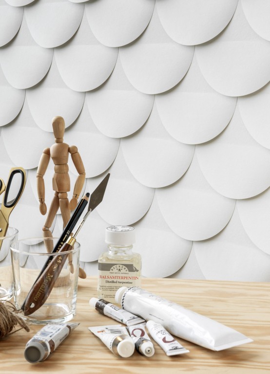 Soft And Minimal Wallpaper Collection With A 3D Look