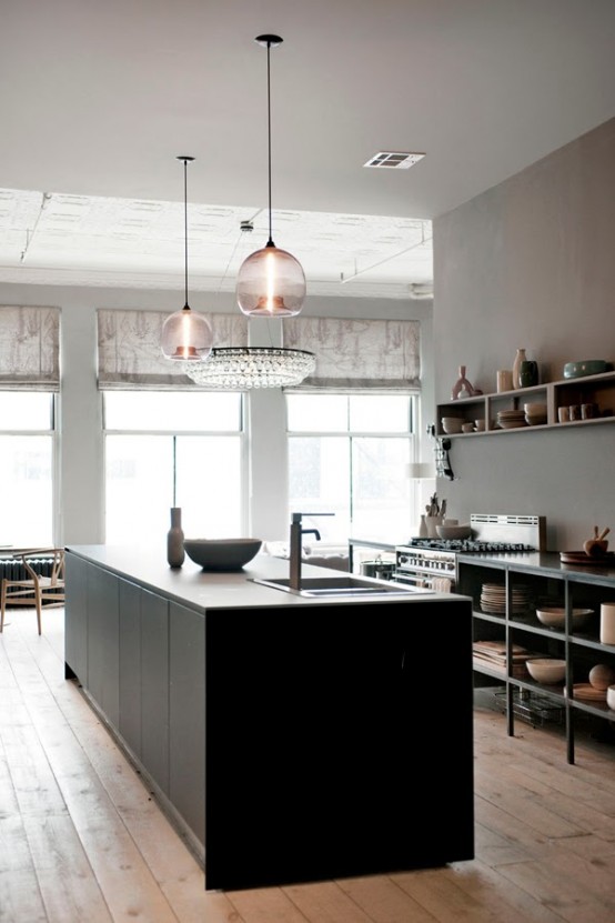 Soft Moody Apartment In SoHo With Refined Accents DigsDigs