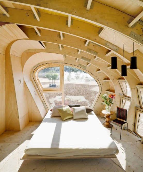 Solar Wooden House