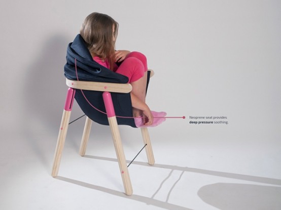 Soothing Chair Stylish Sensory Seating For Kids