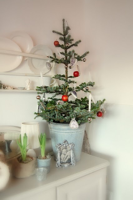 Decorated Mini Christmas Trees 2021