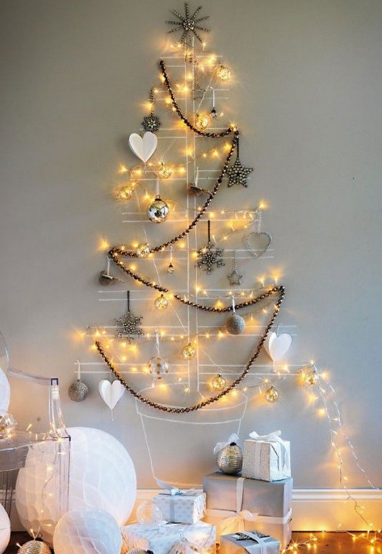 Space Saving Christmas Trees For Small Spaces