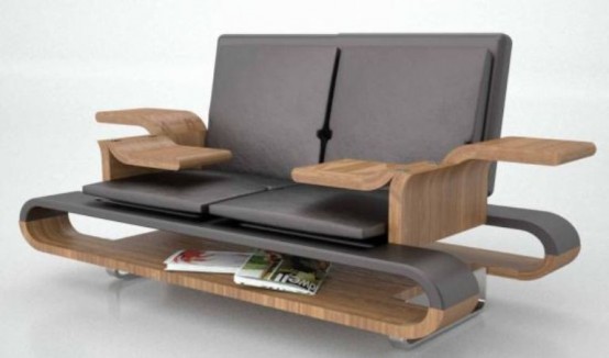 Space Saving Multi-Functional Sofa