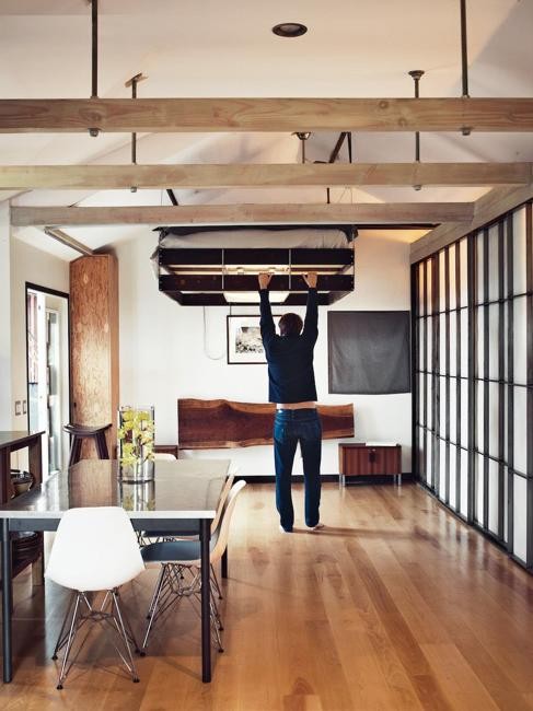 13 Space-Saving Retractable Loft Beds - DigsDigs