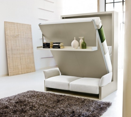 Space Saving Retractable Loft Beds