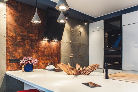 Spacious Kiev Apartment Decorated With An Artistic Twist