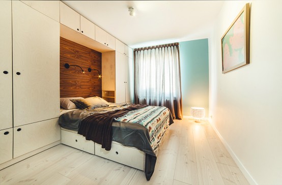 Spacious Kiev Apartment Decorated With An Artistic Twist