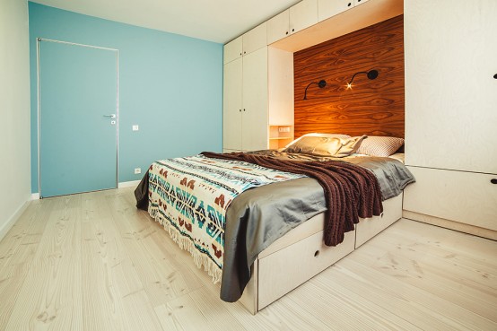 Spacious Kiev Apartment Decorated With An Artistic Twist