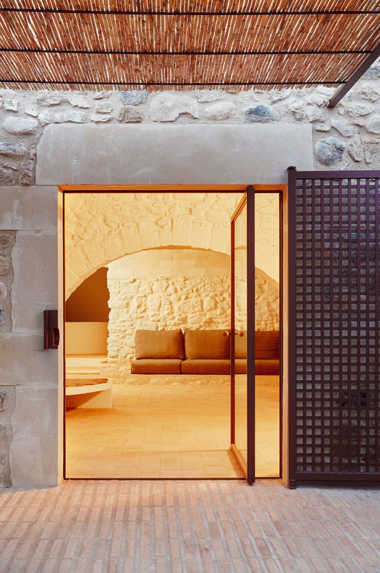 Spanish Stone Farmhouse With A Labyrinth Character