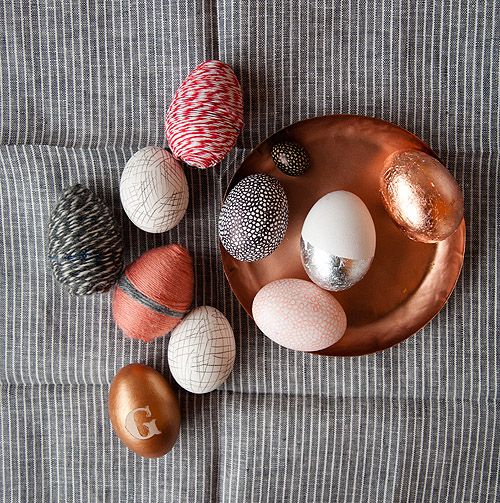 27 Sparkling Gold And Copper Easter Décor Ideas DigsDigs