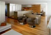 Spatial Condo Design With Clean Materials Palate