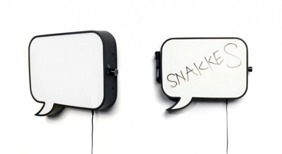 Speech Bubble Wall LED Lamp – Snakkles by Northern Lighting