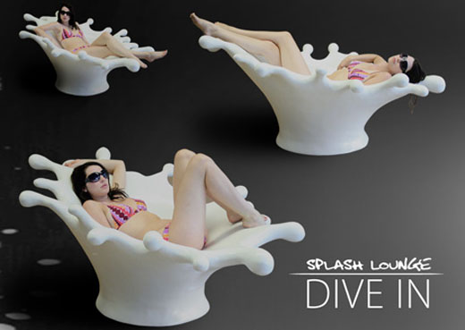 Splash lounge chair