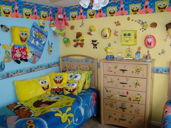spongebob room ideas