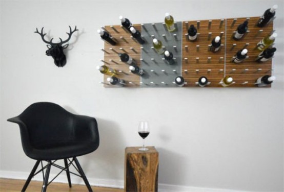 Stact Modular Wine Wall
