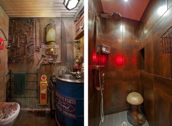 Steampunk Apartment With An Expressive Interior