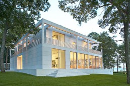 Steel Aluminum Glass House