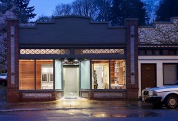 Storefront Remodelled Into Live Work Place With Modern Interior Design