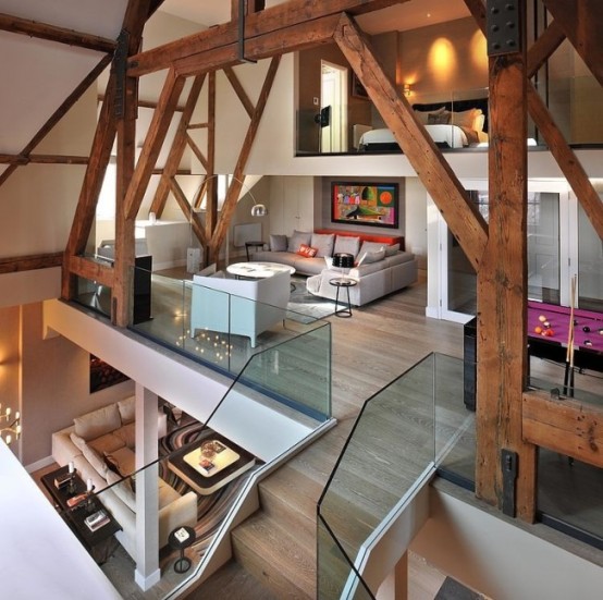 St.Pancras Penthouse With Luxurious Modern Interiors