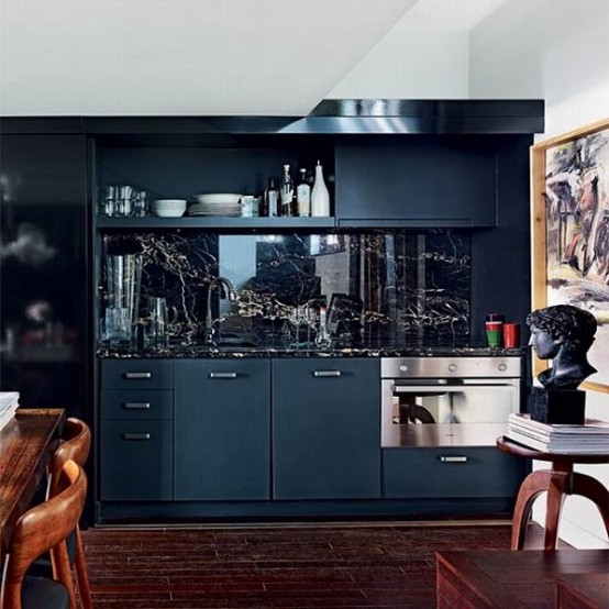 Striking Black Kitchens To Make A Statement