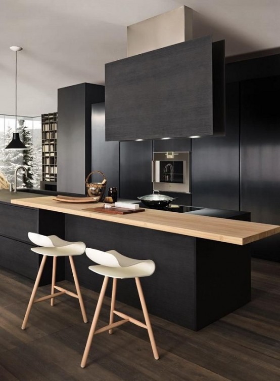 Striking Black Kitchens To Make A Statement