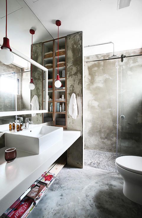 25 industrial bathroom designs with vintage or minimalist