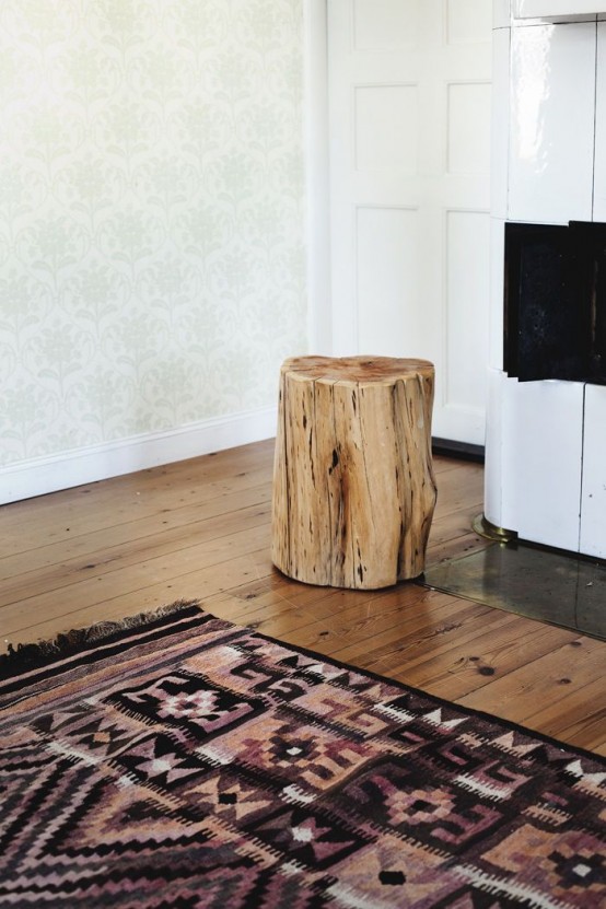 Stump Decor Pieces For Natural Home Decor