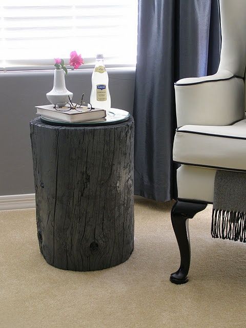 Stump Decor Pieces For Natural Home Decor