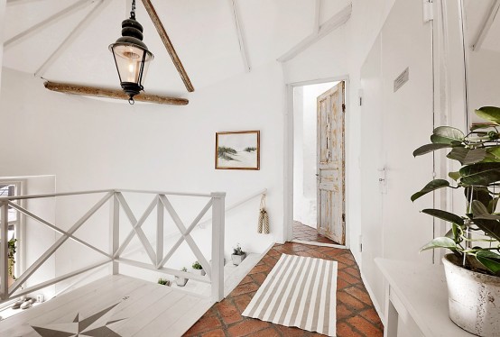 Stunning Attic Apartment In Modern And Shabby Chic Styles