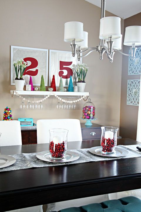 Stunning Christmas Dining Room Decor Ideas