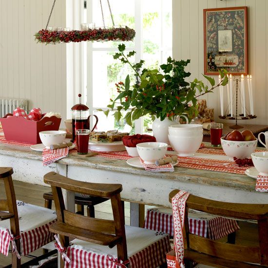 Stunning Christmas Dining Room Decor Ideas