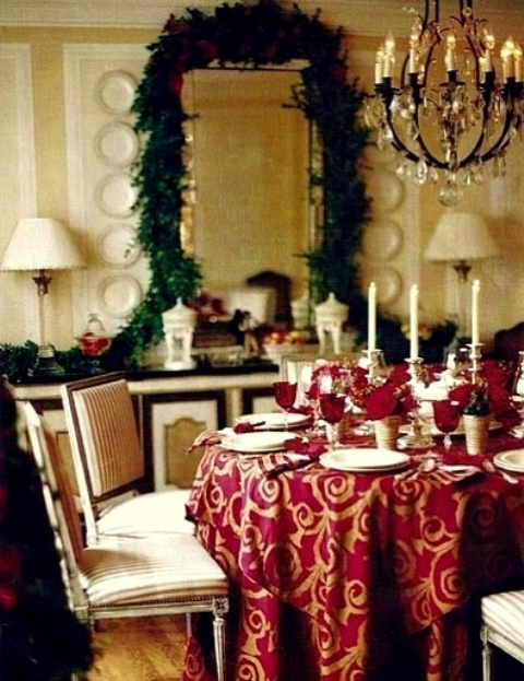 Stunning Christmas Dining Room Decor Ideas