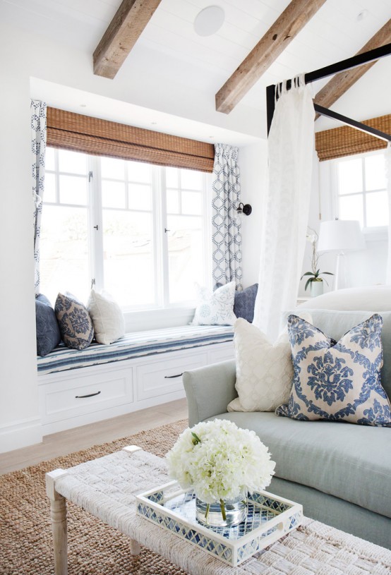 Stunning Seaside Home With Turquoise Accents