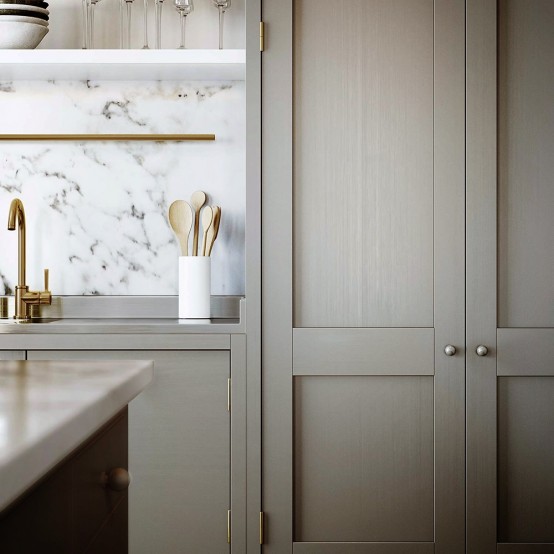 Stunning Swedish Apartment In Natural Materials And Shades