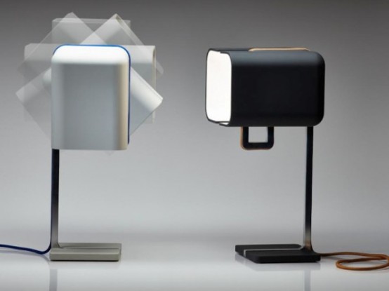 Stylish Aligned Lamp With A 360 Degrees Rotation