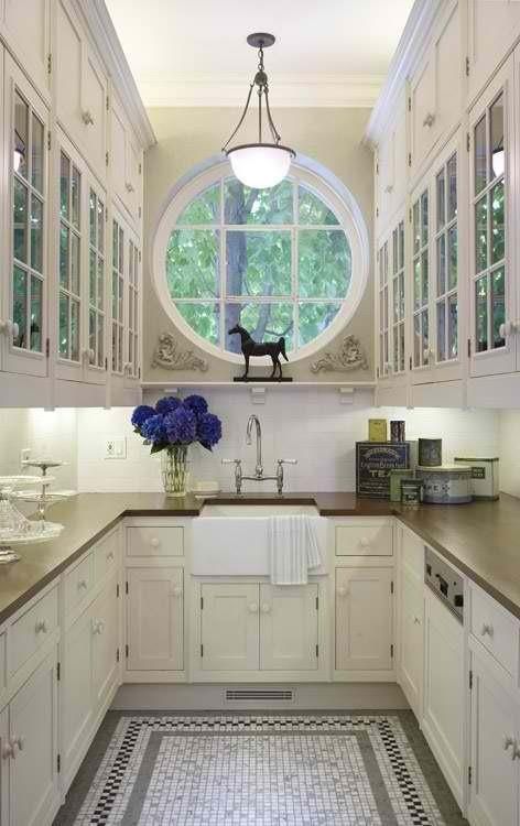 Stylish And Functional Super Narrow Kitchen Design Ideas