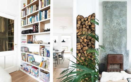 Stylish And Modern Apartment With Industrial Elements