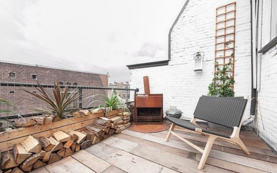 Stylish And Modern Apartment With Industrial Elements