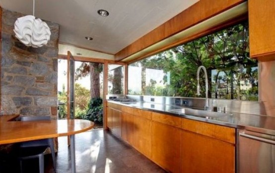 73 Stylish And Atmospheric Mid-Century Modern Kitchen Designs - DigsDigs