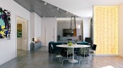 Stylish Andedgy Modern Loft Design In Grey And White