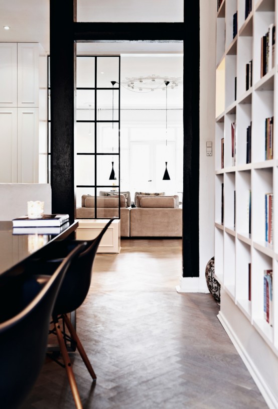 Stylish Apartment Interior In Copenhagen