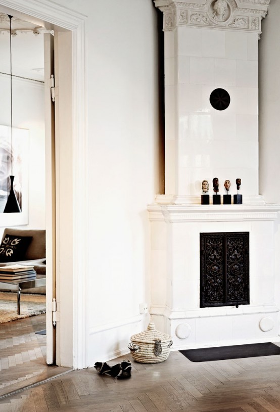 Stylish Apartment Interior In Copenhagen
