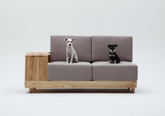 Stylish Be With Me Sofa With A Dog House