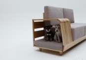 Stylish Be With Me Sofa With A Dog House