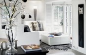 Stylish Black Grey White Minimalist House